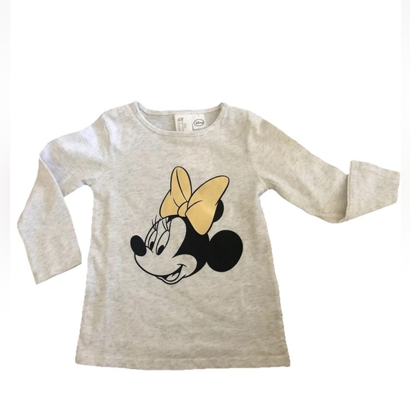 Baby Girls  Jersey Tops Size 12-18m Disney x H&M 3pc new with tags - Picture 3 of 6